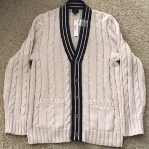 J Crew Men’s Cardigan - Large - Brand New